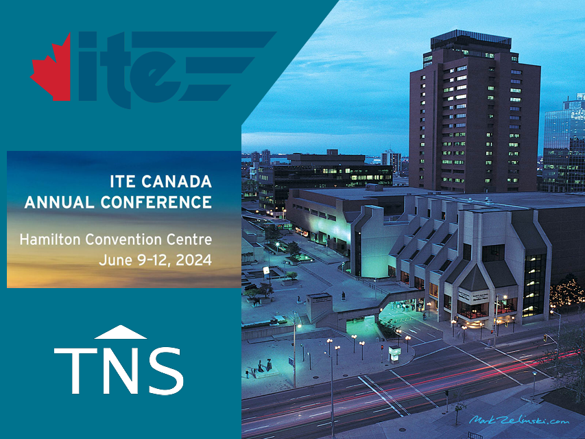 Smaller TNS attending ITE Canada Conference 2024